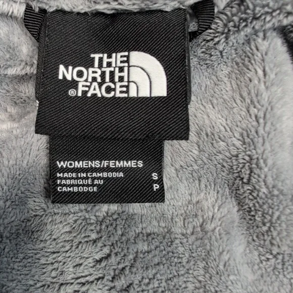 The North Face Jacket Womens S Gray Zip Up Pockets Gorpcore Hoodie Fleece Lined - Picture 6 of 14